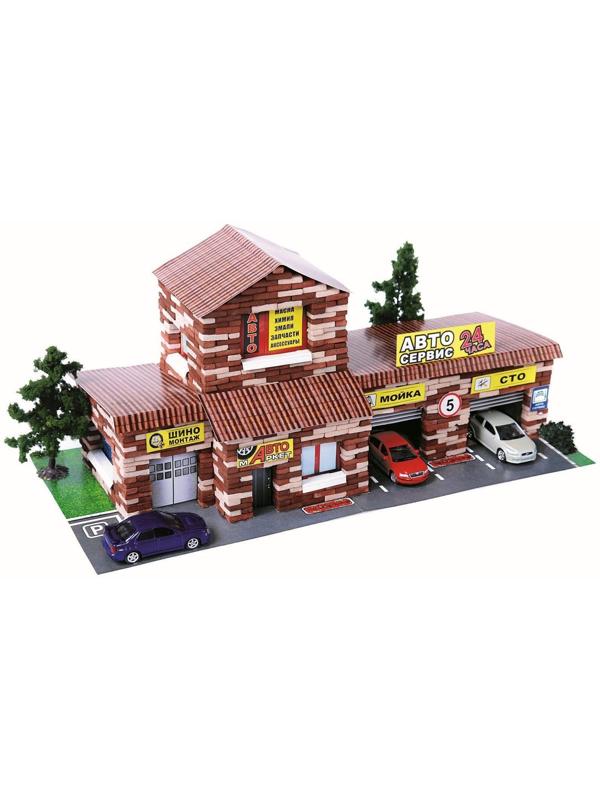 Конструктор из кирпичиков «СТО», 1240 деталей