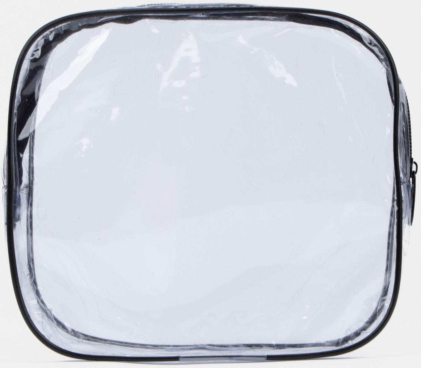 Косметичка на молнии, цвет чёрный