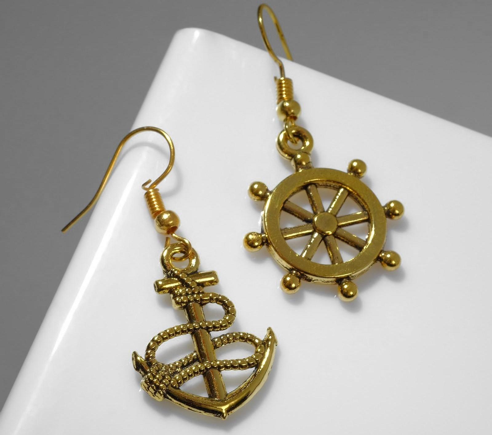 Серьги металл 