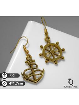 Серьги металл 