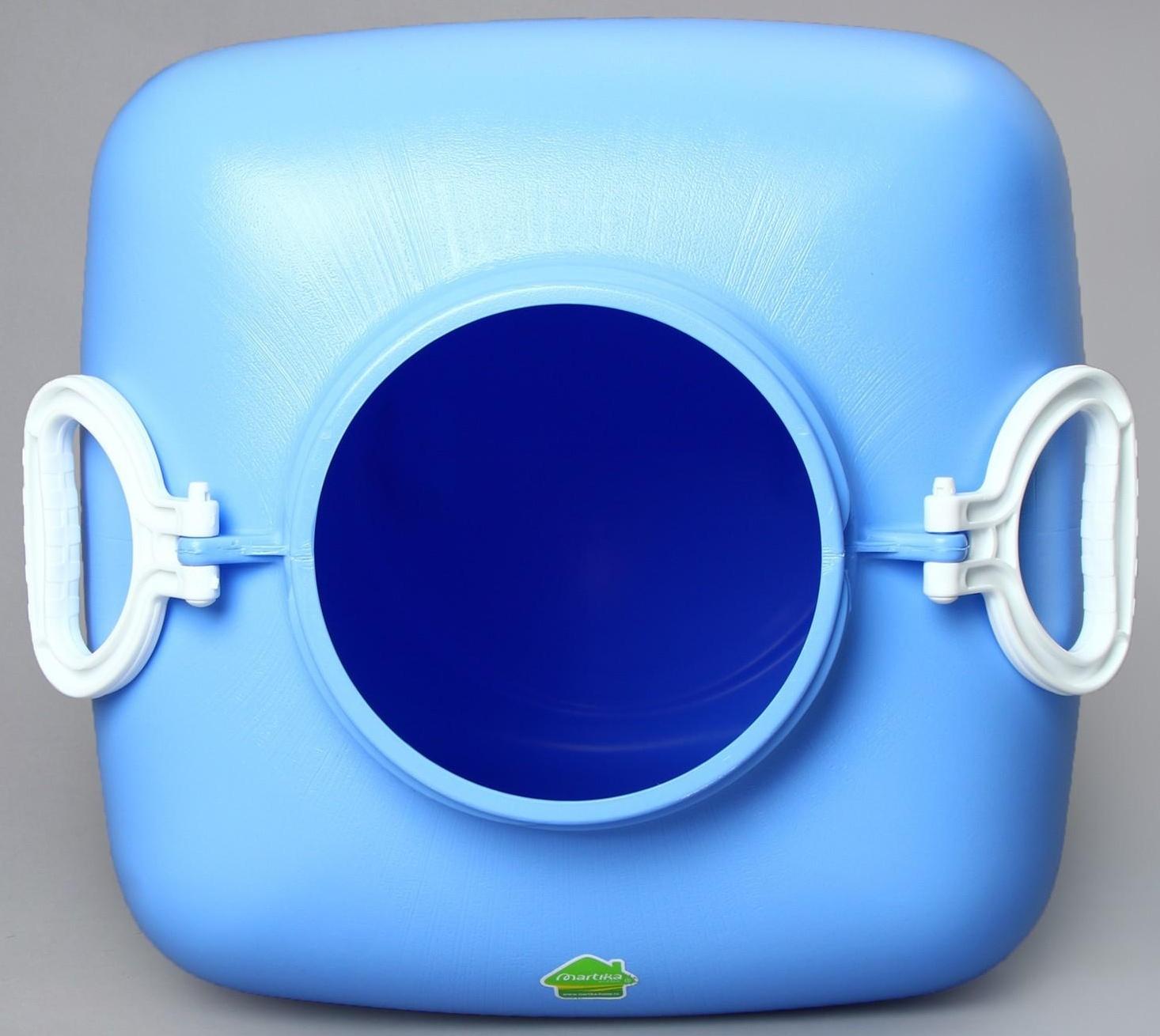 Фляга пищевая, 100 л, горловина 19 см, синяя