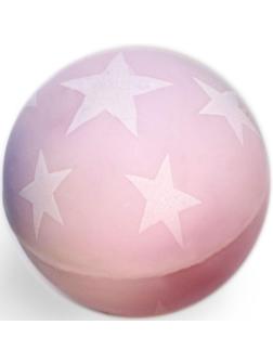 Мяч каучуковый «Звёздочки», светится в темноте, 4,3 см, 2796541 / Микс, 1 шт.