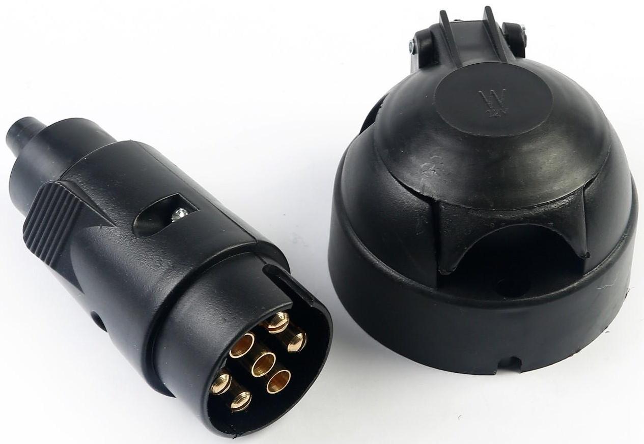 Разъем прицепа пластмассовый