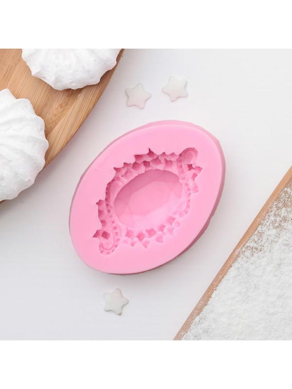 Молд «Драгоценный камень», 6×4,3 см, цвет МИКС