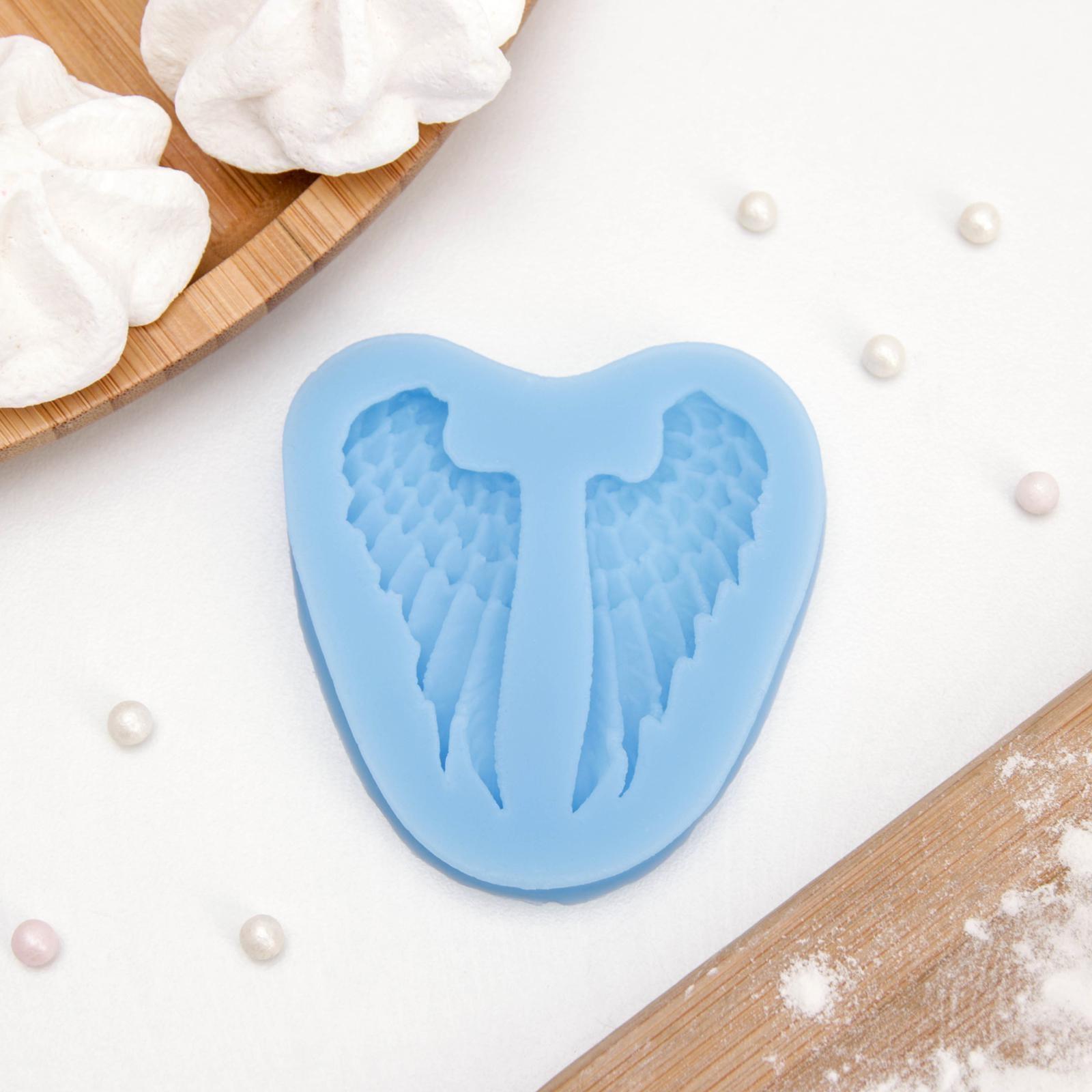 Молд «Крылья», 7×6,5 см, цвет МИКС