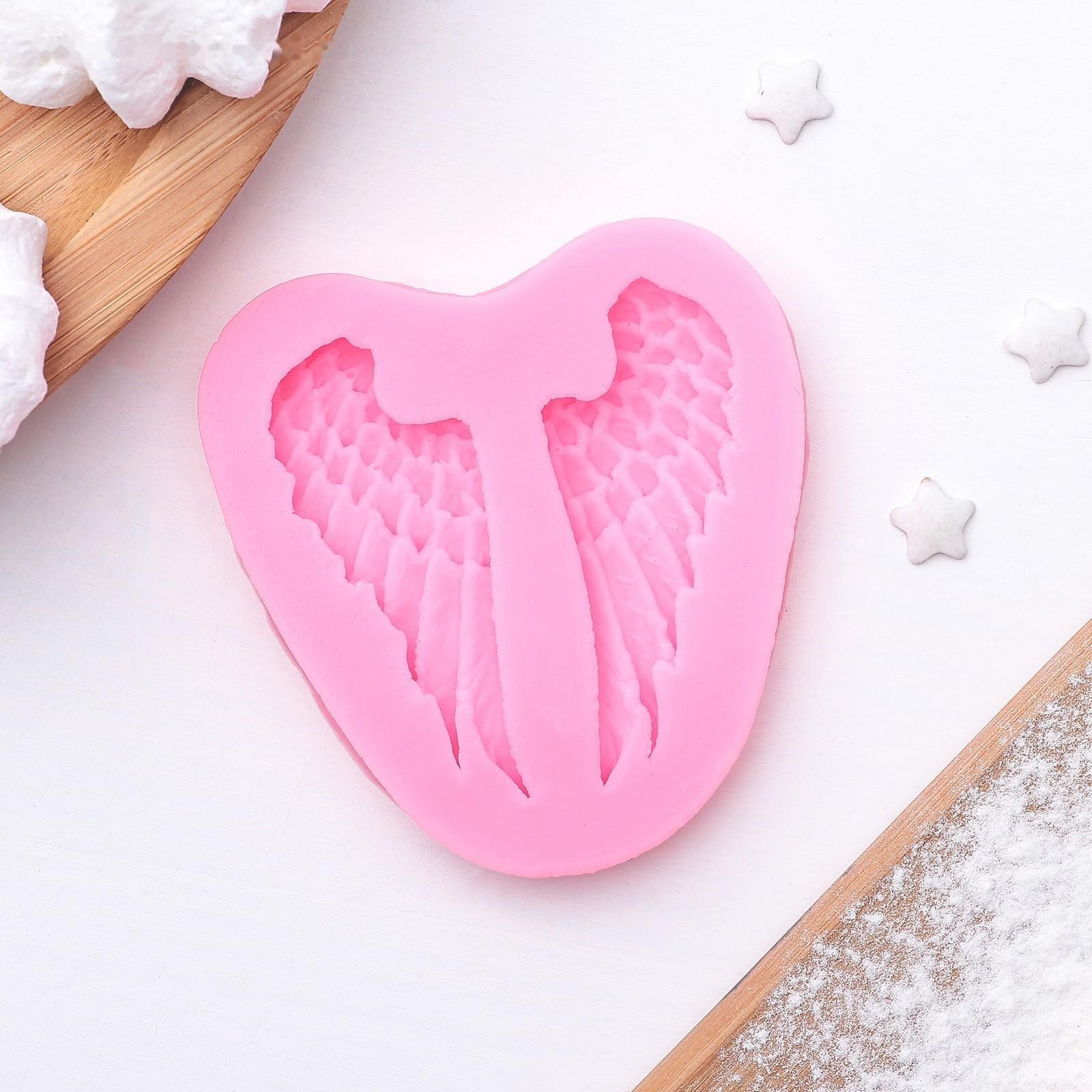 Молд «Крылья», 7×6,5 см, цвет МИКС