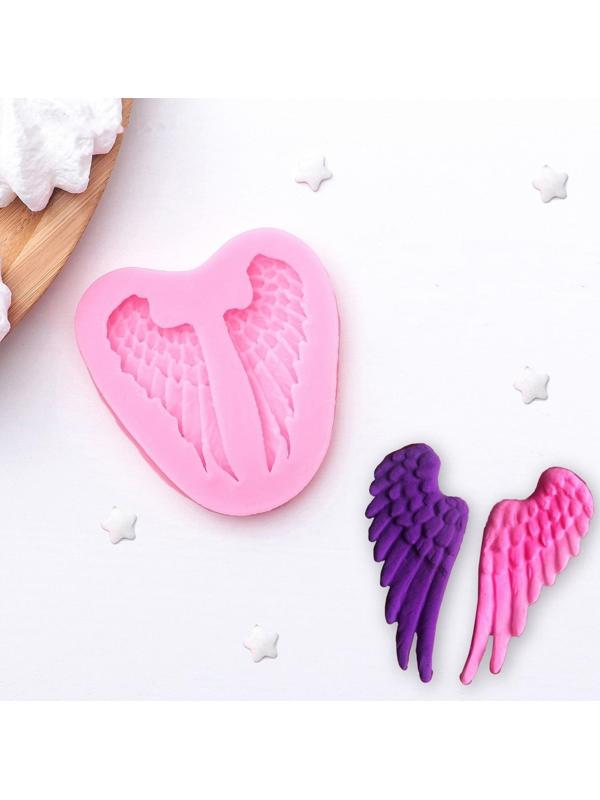 Молд «Крылья», 7×6,5 см, цвет МИКС