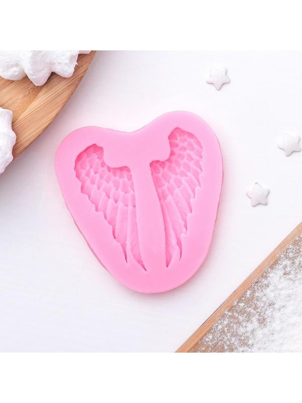 Молд «Крылья», 7×6,5 см, цвет МИКС