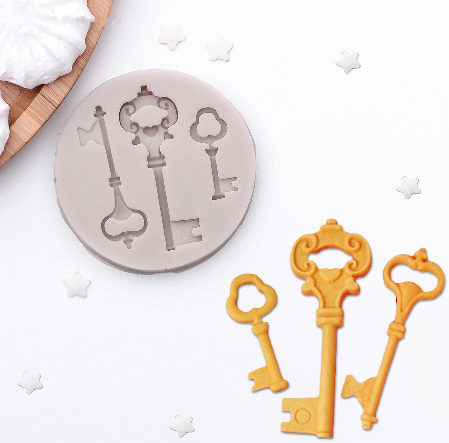 Молд «Три ключа», 6,5×1 см, цвет МИКС