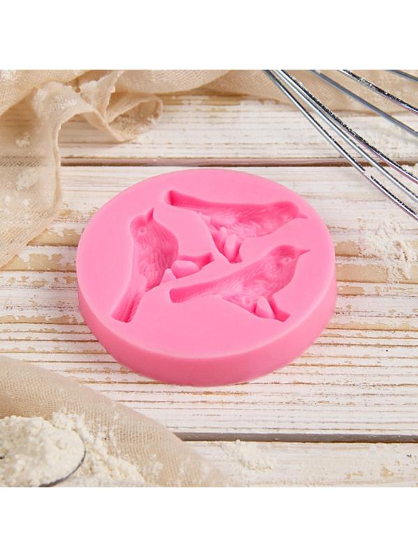 Молд «Три птицы», 6,5×1,1 см