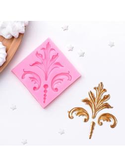 Молд «Завитки», 6,5×0,7 см, цвет МИКС