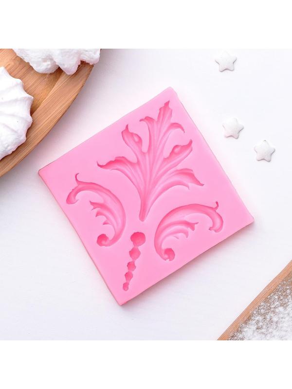 Молд «Завитки», 6,5×0,7 см, цвет МИКС