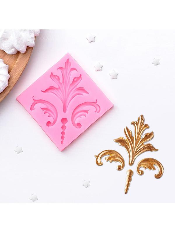 Молд «Завитки», 6,5×0,7 см, цвет МИКС