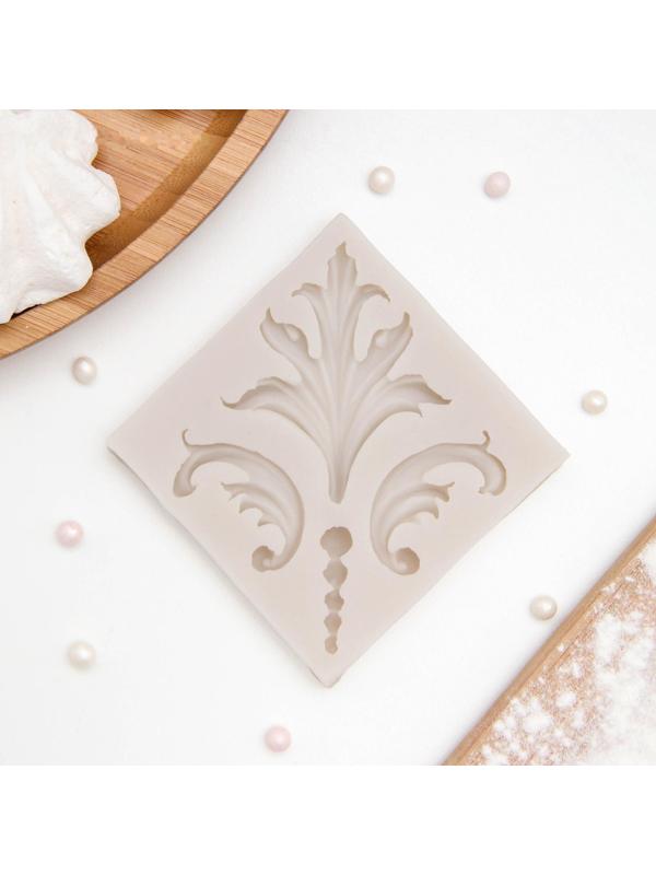 Молд «Завитки», 6,5×0,7 см, цвет МИКС