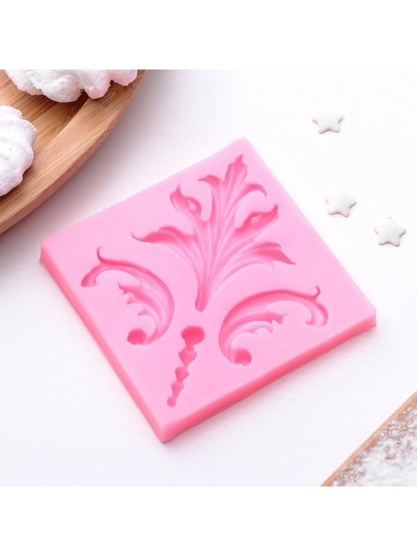 Молд «Завитки», 6,5×0,7 см, цвет МИКС