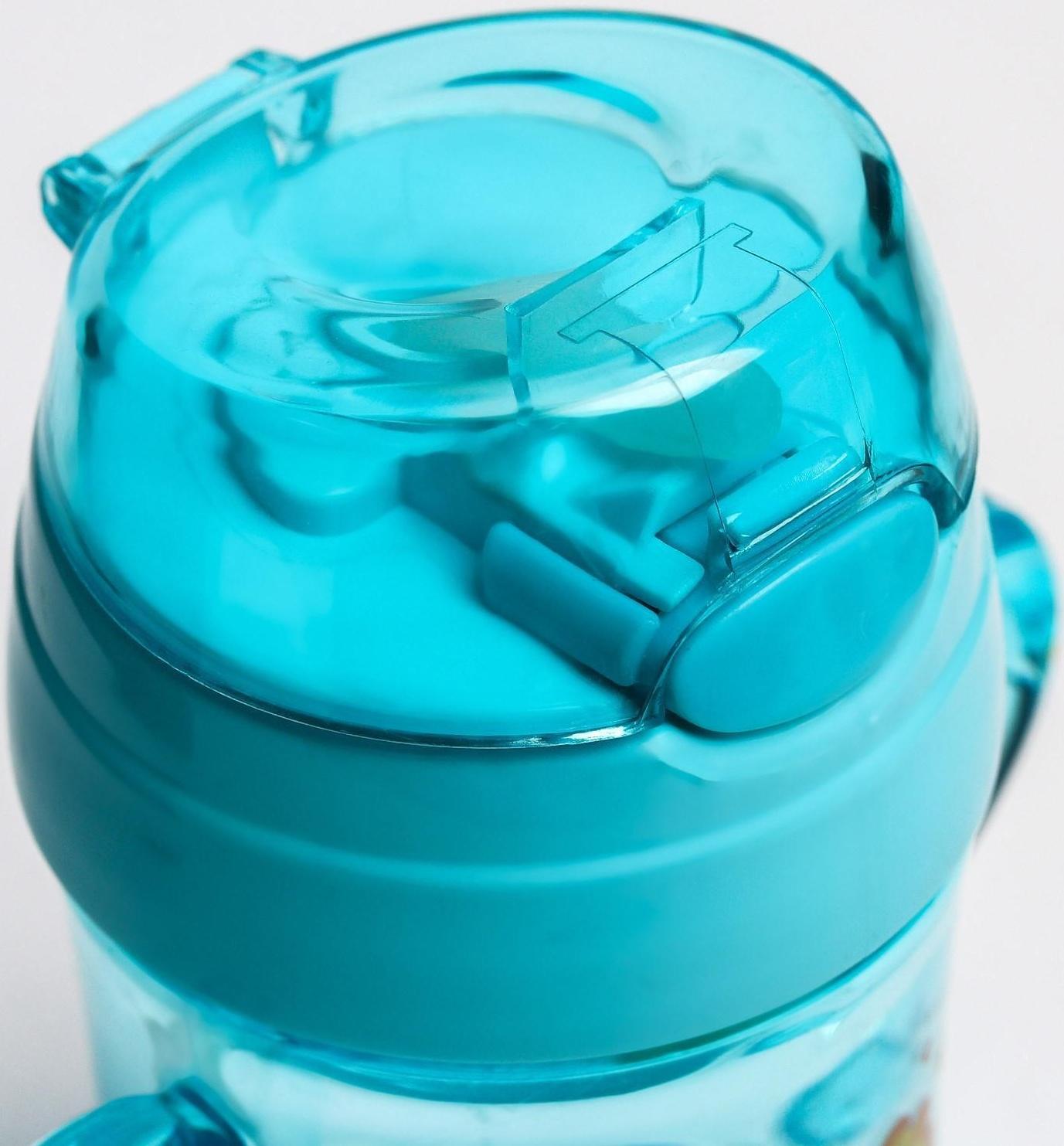 Поильник с трубочкой 280 мл, с ручками, цвета МИКС