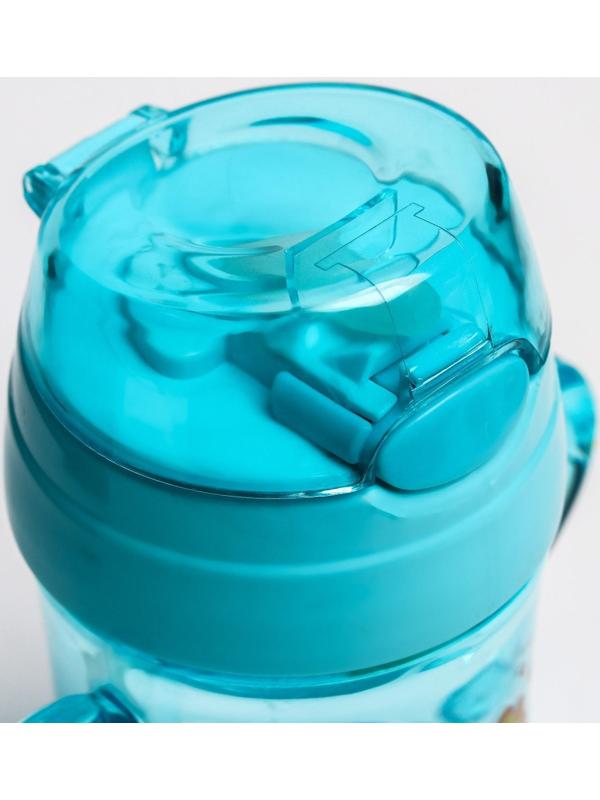 Поильник с трубочкой 280 мл, с ручками, цвета МИКС