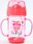Поильник с трубочкой, 300 мл., с ручками, цвета МИКС