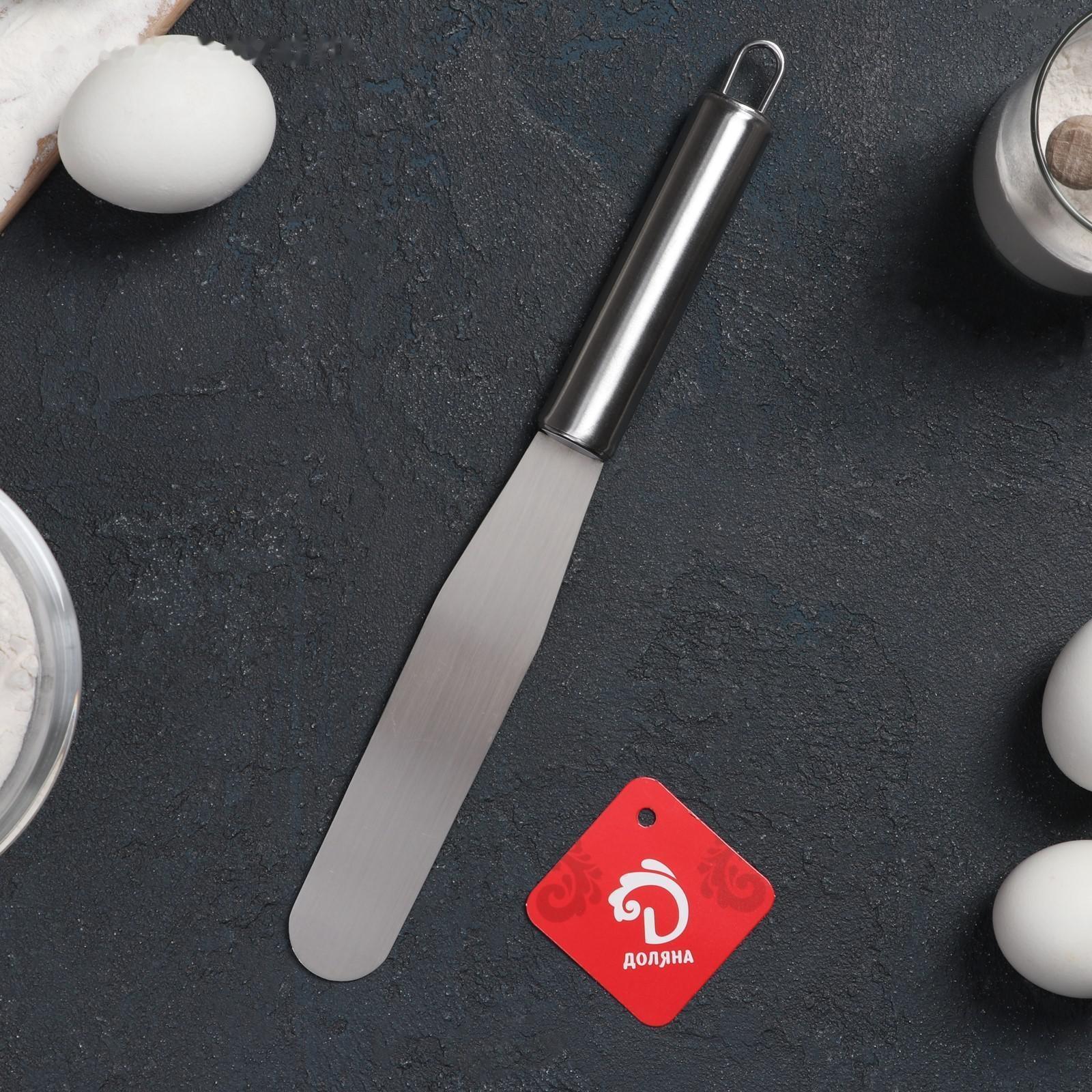 Лопатка-палетка прямая Доляна, 27×3 см