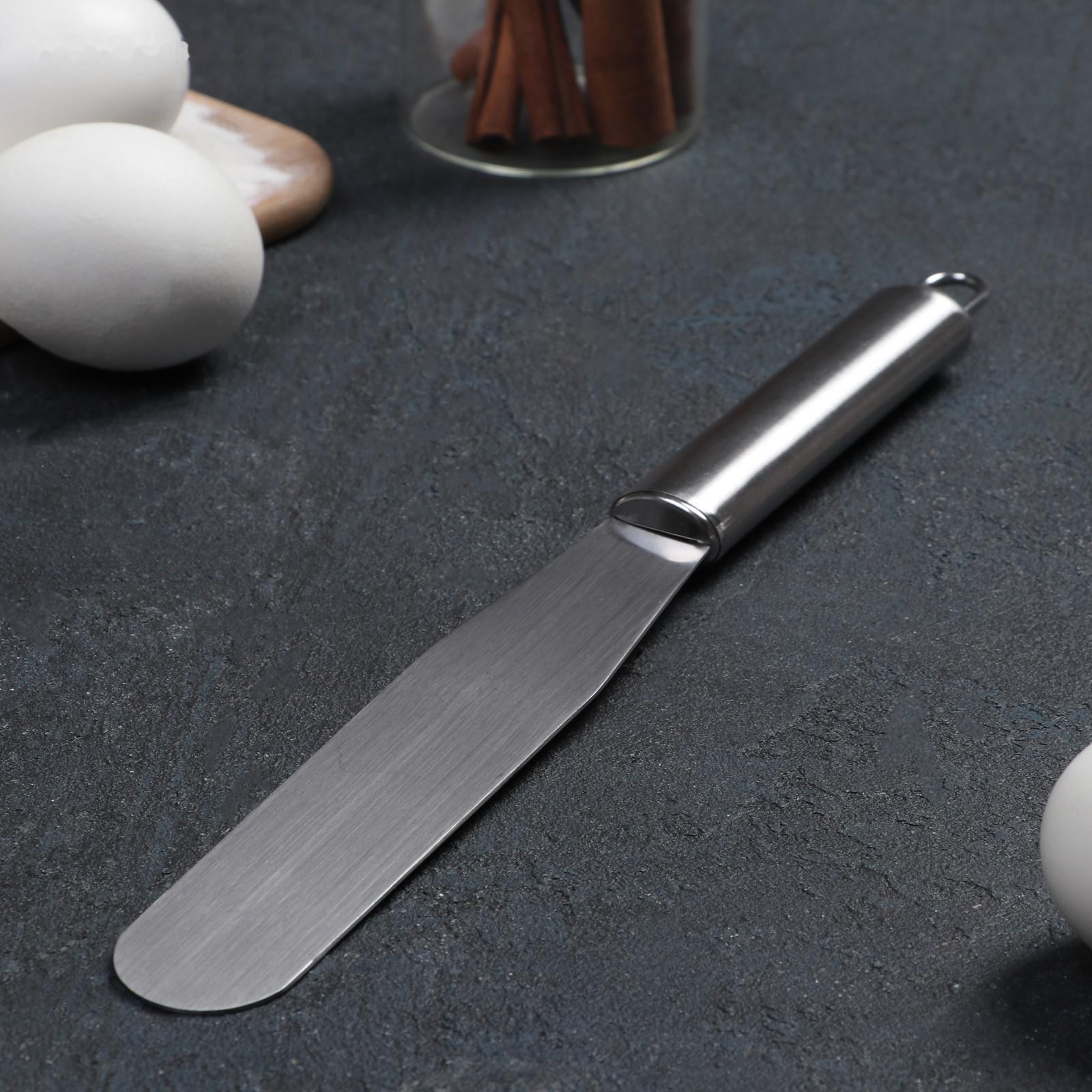 Лопатка-палетка прямая Доляна, 27×3 см