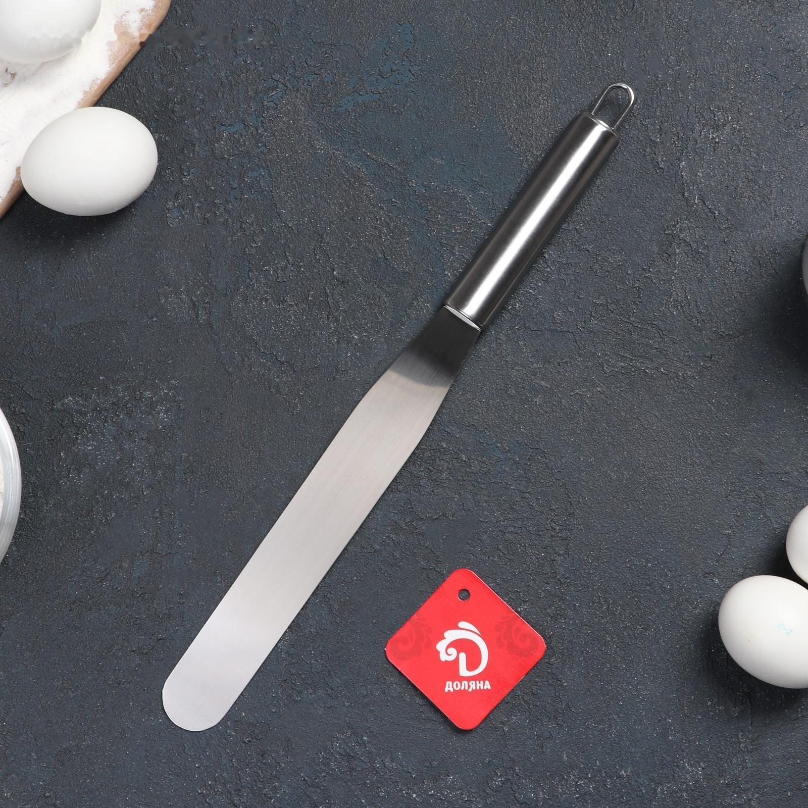 Лопатка-палетка прямая Доляна, 32×3 см