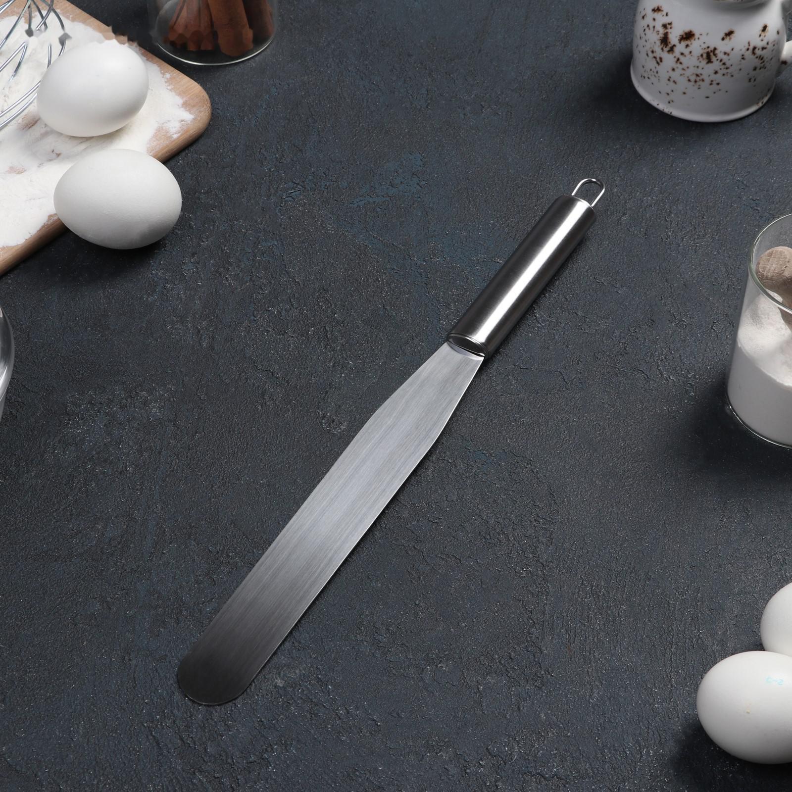 Лопатка-палетка прямая Доляна, 32×3 см