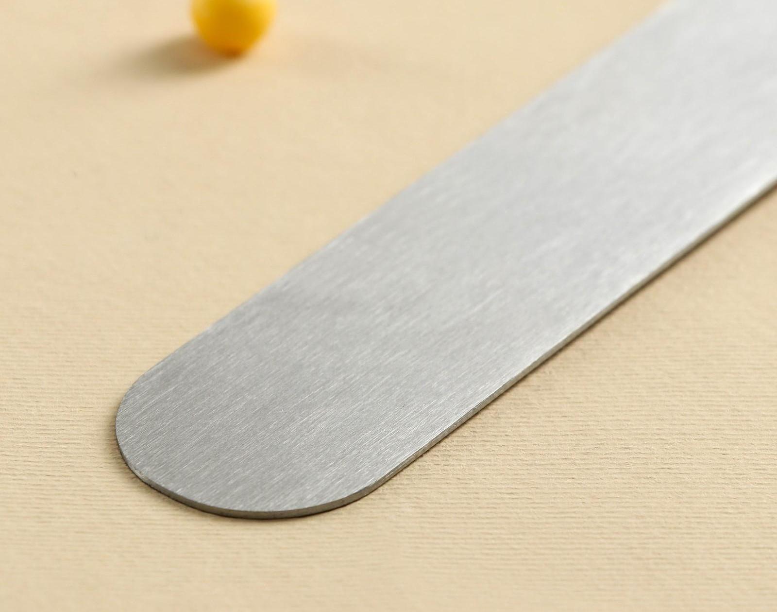 Лопатка-палетка прямая Доляна, 37×3 см