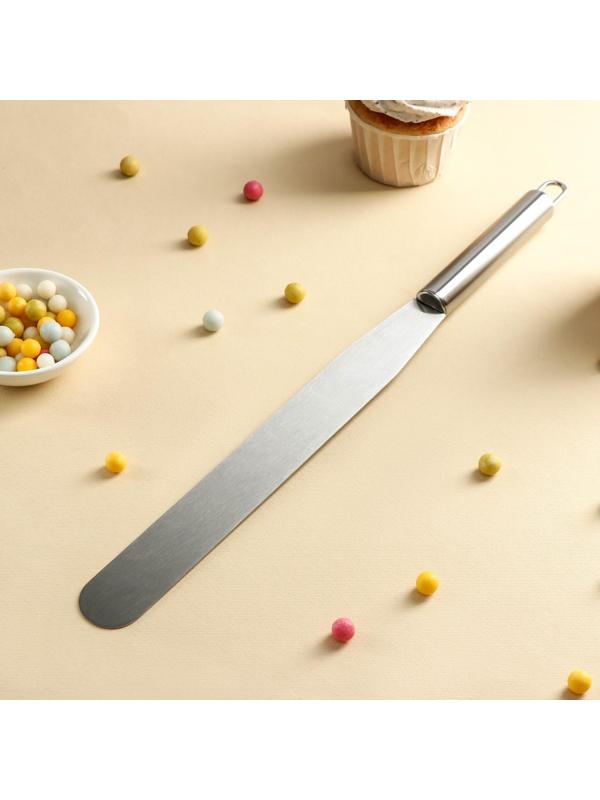 Лопатка-палетка прямая Доляна, 37×3 см