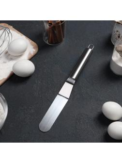 Лопатка-палетка изогнутая Доляна, 26,5×3 см, рабочая часть 14,5 см