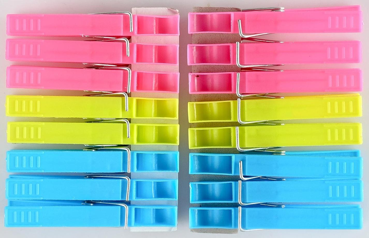 Прищепки бельевые, 7,5 см, 16 шт