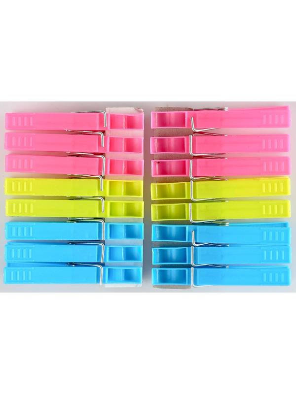 Прищепки бельевые, 7,5 см, 16 шт