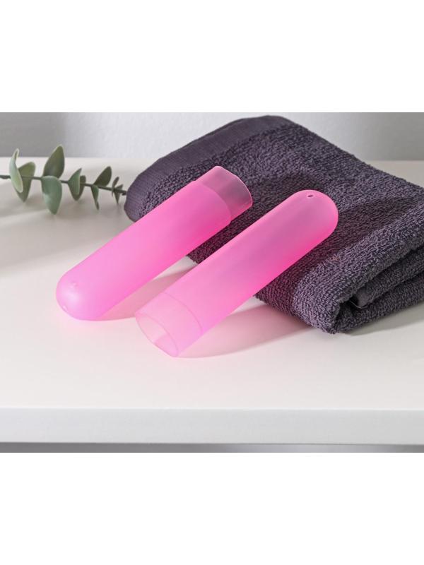 Футляр для зубной щётки Доляна, 20 см, цвет МИКС