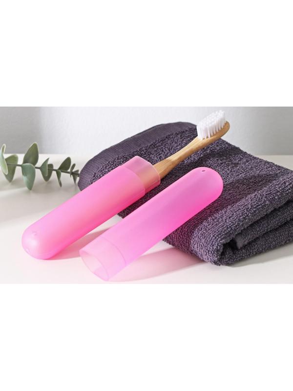 Футляр для зубной щётки Доляна, 20 см, цвет МИКС