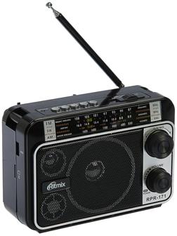 Радиоприёмник Ritmix RPR-171, FM, MP3, USB, AUX