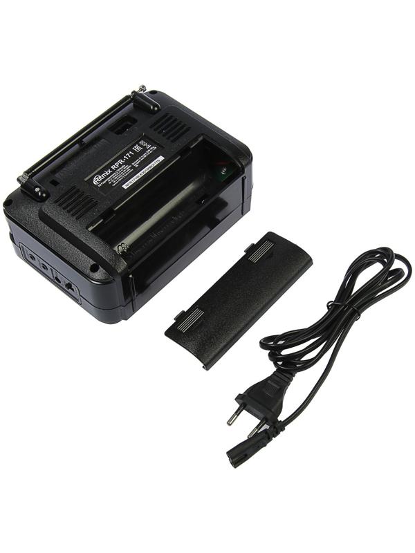 Радиоприёмник Ritmix RPR-171, FM, MP3, USB, AUX