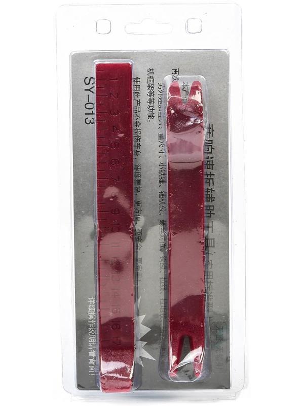 Инструмент для разбора пластика в авто, набор 4 предмета