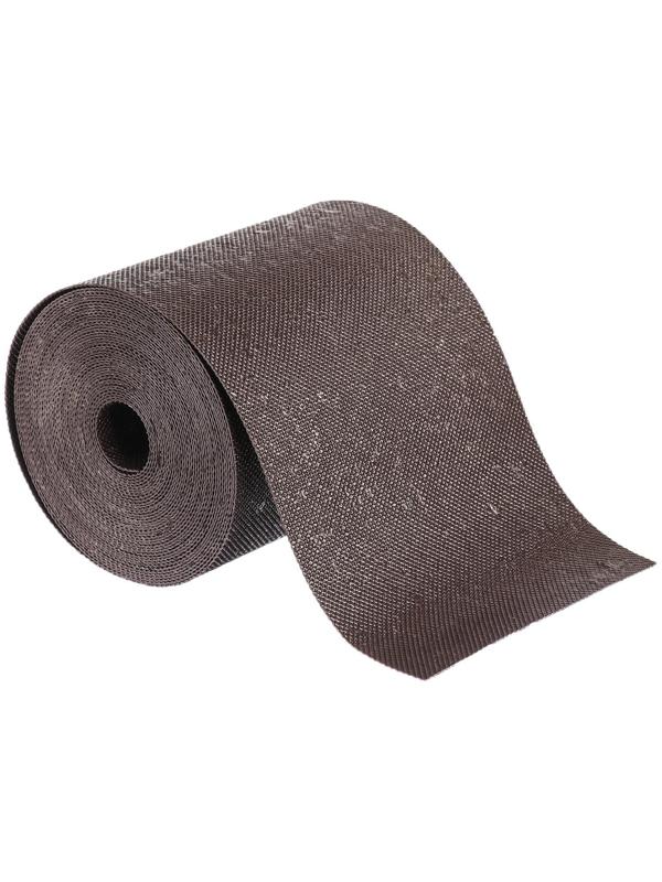 Лента бордюрная, 0.15 × 10 м, толщина 1.2 мм, пластиковая, коричневая, Greengo