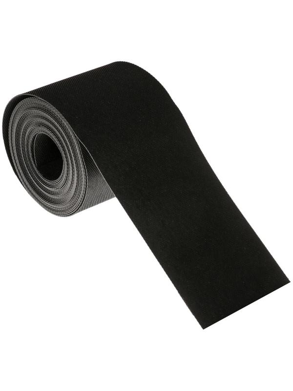 Лента бордюрная, 0.15 × 10 м, толщина 1.2 мм, пластиковая, чёрная, Greengo