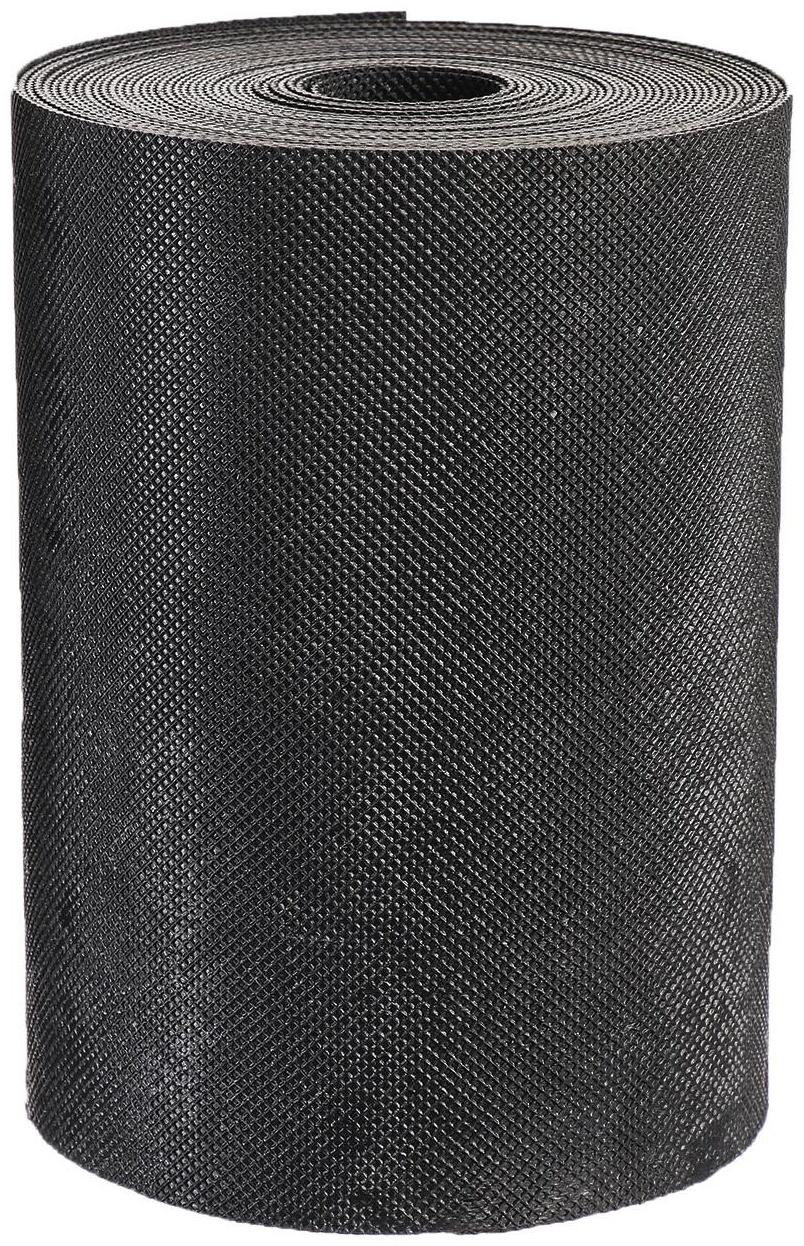 Лента бордюрная, 0.2 × 10 м, толщина 1.2 мм, пластиковая, чёрная, Greengo