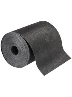 Лента бордюрная, 0.2 × 10 м, толщина 1.2 мм, пластиковая, чёрная, Greengo