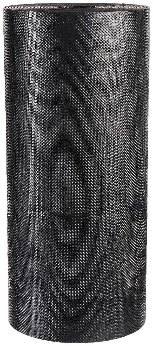 Лента бордюрная, 0.3 × 10 м, толщина 1.2 мм, пластиковая чёрная, Greengo