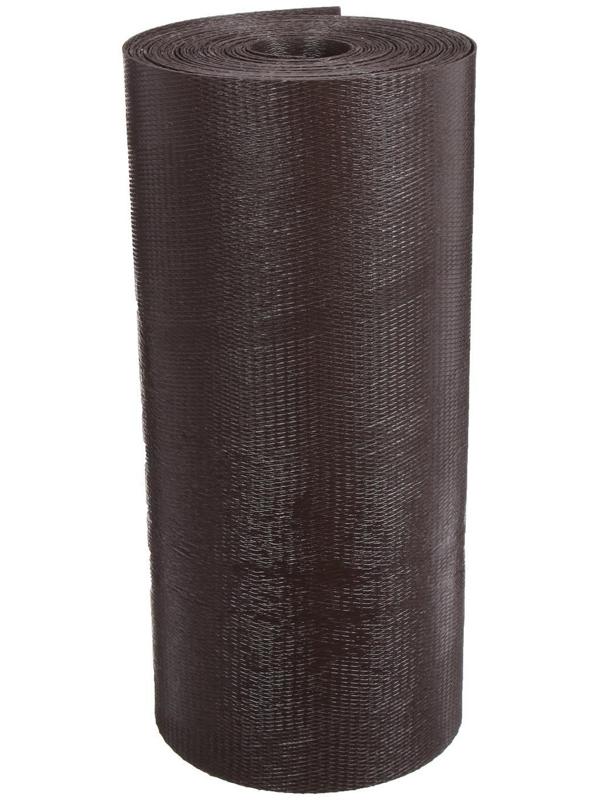 Лента бордюрная, 0.3 × 10 м, толщина 1.2 мм, пластиковая, коричневая, Greengo