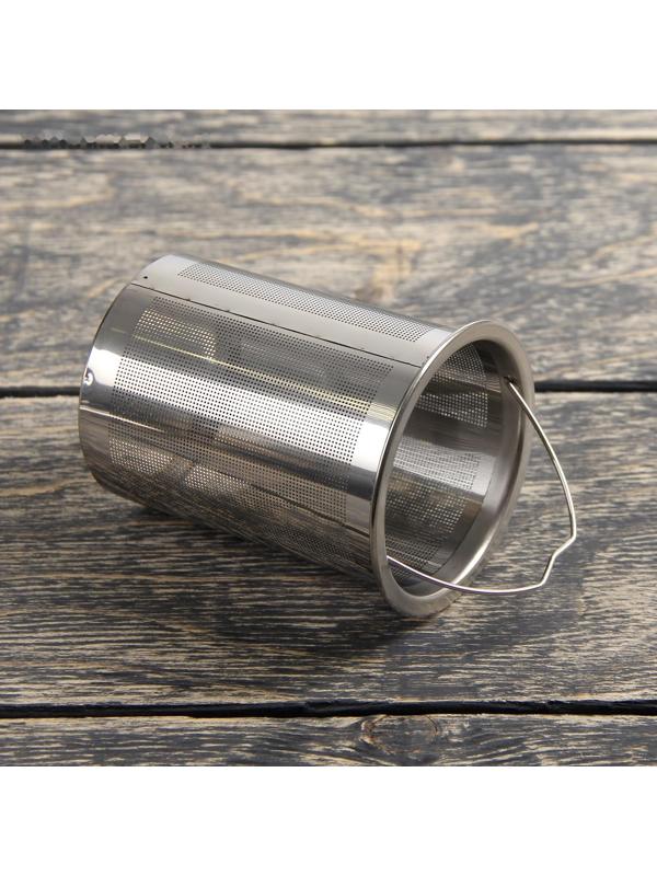 Чайник стеклянный заварочный «Мари», 1,2 л, 18,5×16×12,5 см, металлическое сито