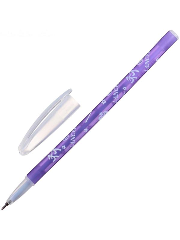 Ручка шариковая, 0.5 мм, стержень синий, корпус с рисунком, цветная, тонированная, МИКС