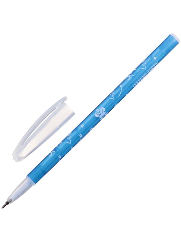 Ручка шариковая, 0.5 мм, стержень синий, корпус с рисунком, цветная, тонированная, МИКС