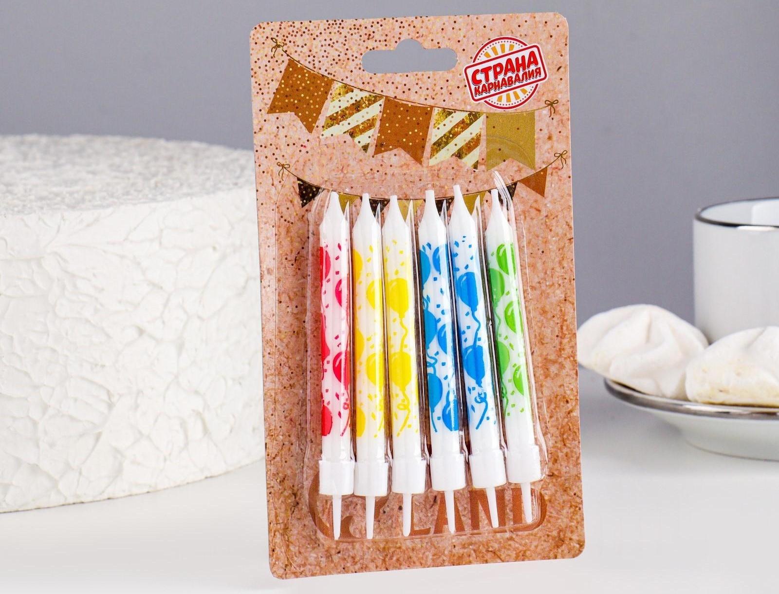 Свечи в торт 