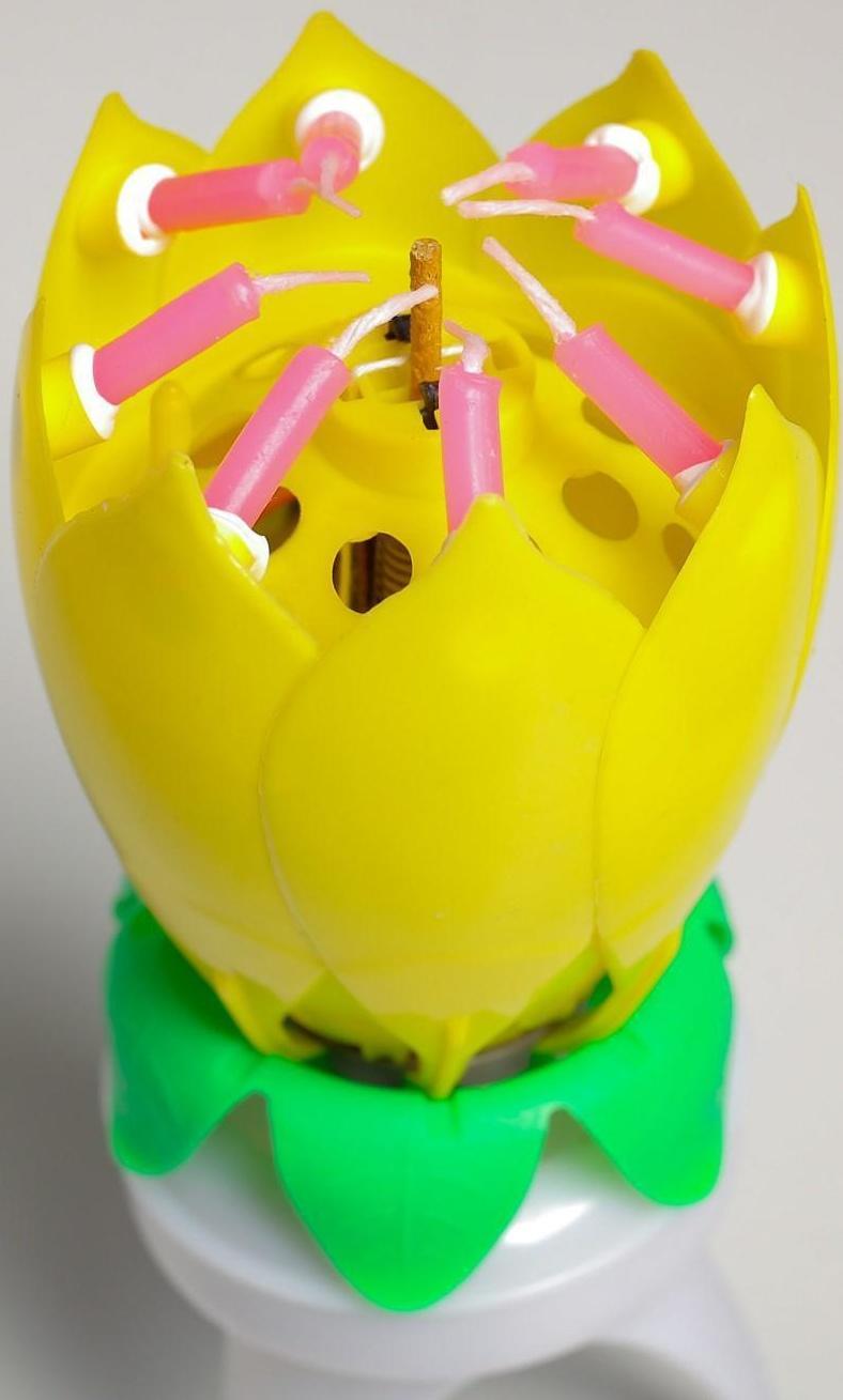 Свеча для торта музыкальная 