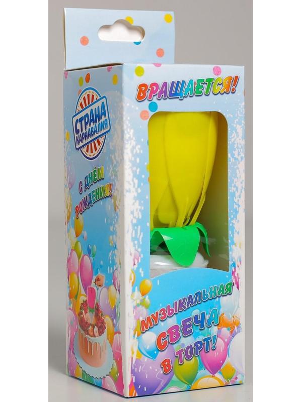 Свеча для торта музыкальная 