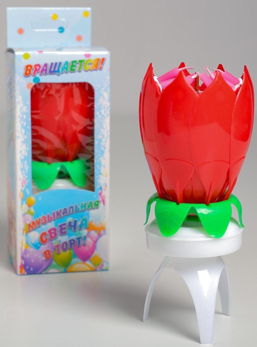 Свеча для торта музыкальная 