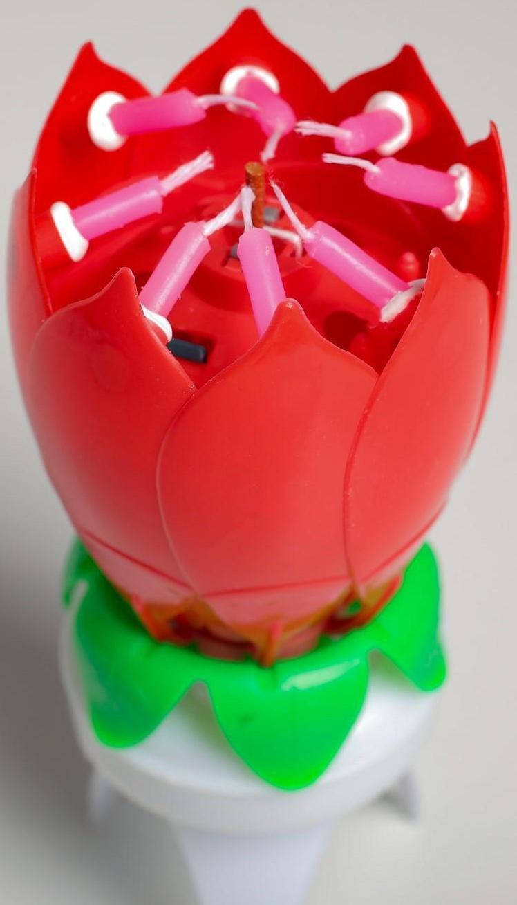 Свеча для торта музыкальная 